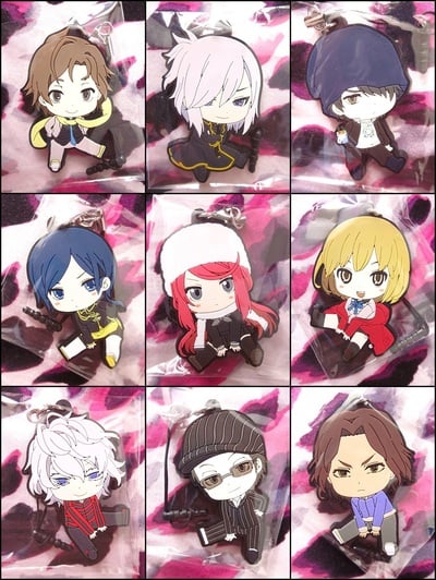 Devil Survivor 2 - Rubber Strap - Shijima Daichi / Sako Makoto / Akie Yuzuru / Ronaldo Kuriki / Ban Airi / Nitta Io / Torii Jungo / Houtsuin Yamato -