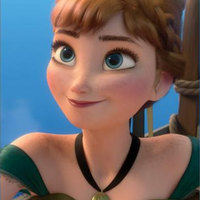 NE11 kid Anna Costume Snow Queen Anime NECKLACE Cosplay for coronation dress metal - Thumbnail 2