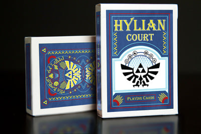 BLUE Hylian Court Playing Cards