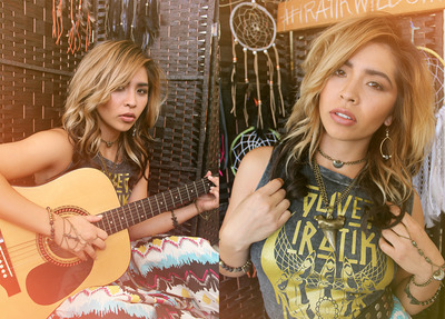 WILD CHILD Muscle Tee in Black