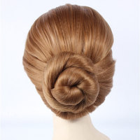 wg32 movie Frozen Anna coronation Custom Wig Cosplay Costume Snow Queen Anime brown hair  - Thumbnail 3