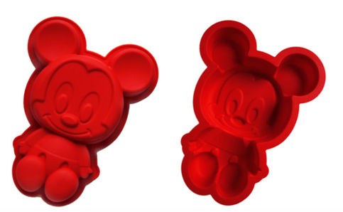 BABY MICKEY Mouse 3D SILICONE Pudding / Jelly /CAKE Multiple Use CAKE MOLD