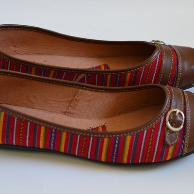 Handmade guatemalan flats size 40 us 9 - Thumbnail 4