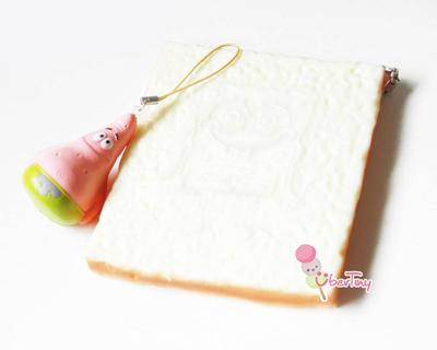 Rare Spongebob Squarepants Super Squishy Jumbo Toast (SCENTED)