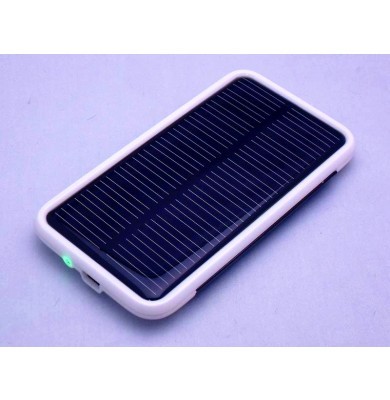 Solar mobile power bank for iphone / cell phone / mp3 & mp4 player 1800mah