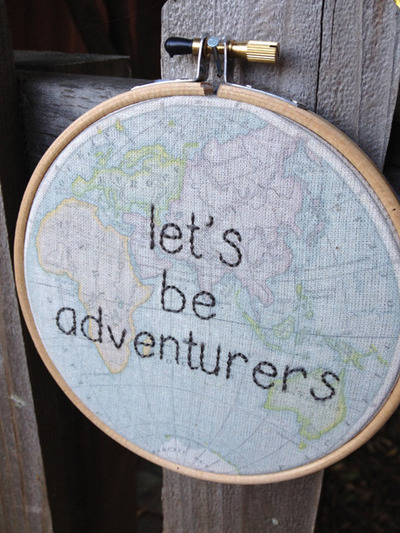 Let's be adventurers
