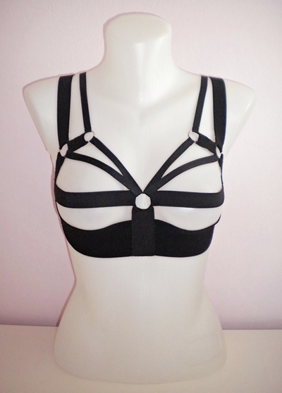 Black Bra Cage