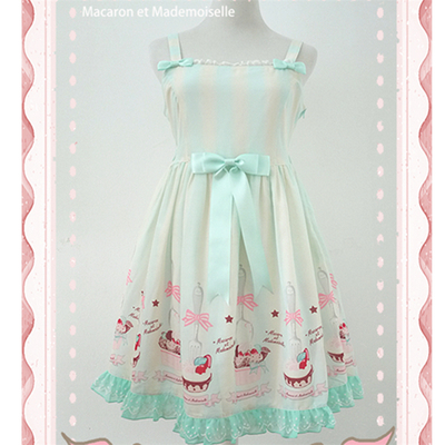 Macaron et Mademoiselle Creamy Cake Lolita JSK Dress Free Ship SP141100