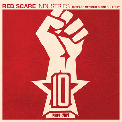 Various Artists "Red Scare Industries: 10 Years Of Your Dumb Bullshit" CD CCCP 182-2