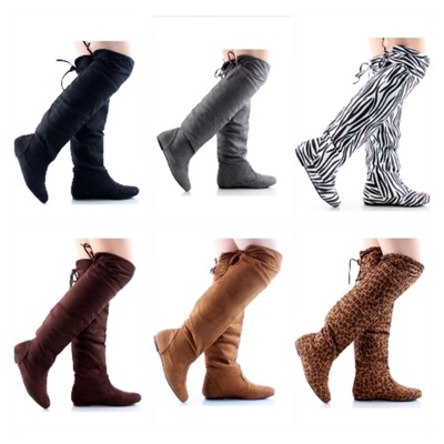 Stylish Flat Boots-TDE