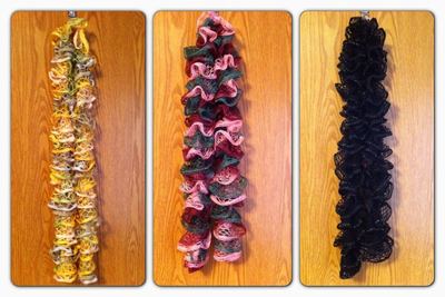 Sashay knitted scarf