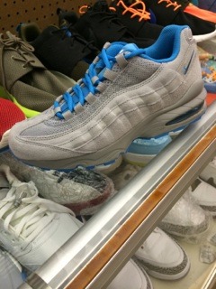 Big kids air max 95 gs suede/nubuck