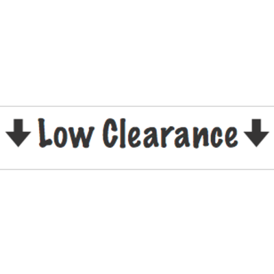Low clearance - Thumbnail 3
