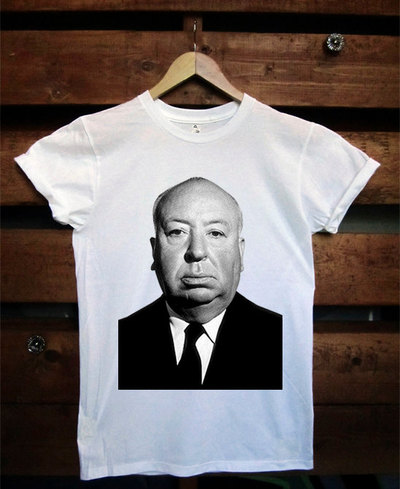 Alfred Hitchcock Face T-Shirt or Tank Top