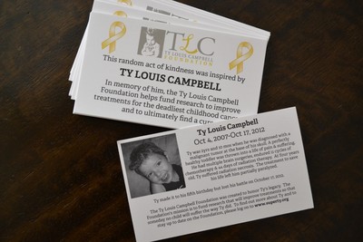 "Pay it Forward" cards