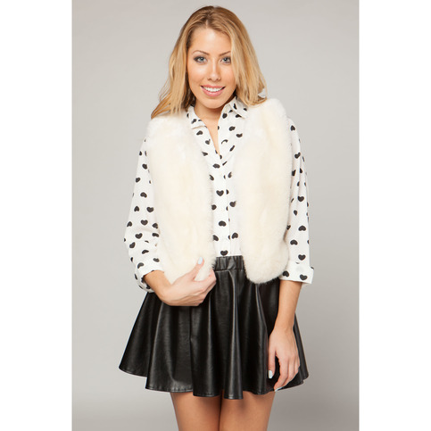 fuzzy - the faux fur vest