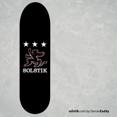 Lions of Fire Skateboard