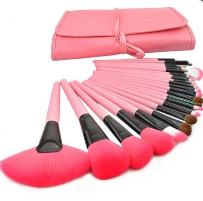 Harajuku Cute Makeup Brush Cosmetic Set - Pink