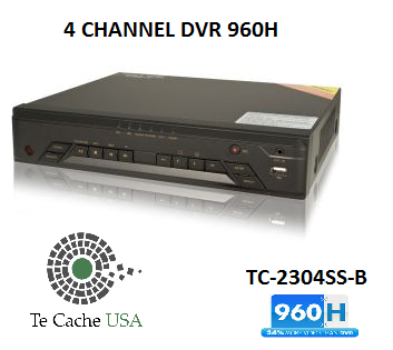 4CH D1 Realtime 960H Pentaplex DVR