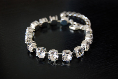 Wedding Swarovski Crystal Bracelet - #B901