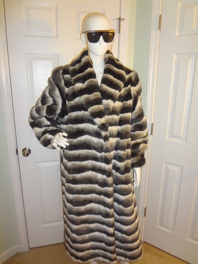 Vintage donna lepure ny faux fur coat size 1x-2x