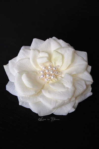 Wedding Hair Piece, Bridal Floral Headpiece, Bridal Hair Flower - Style RF708 : Luxe in Bloom