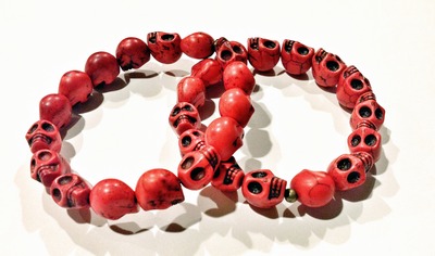 Red Skull bracelet