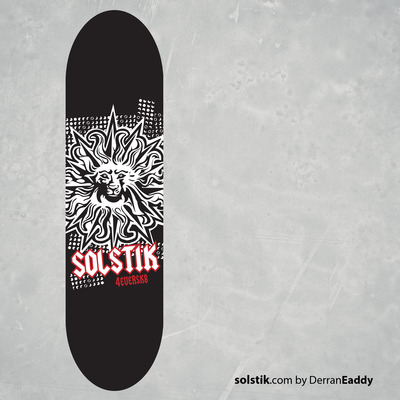Lions of the Sun Skateboard