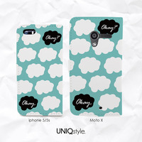 The Fault in Our Stars PU leather cover for iPhone 7/6s, Moto X, Samsung S5 S6, S7, S8 Edge, Note 5, LG G6, Nexus 5X - TFIOS wallet flip case - L74 - Thumbnail 1