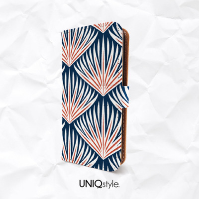 iPhone 7/6s, LG G6, Nexus 5X PU leather flip case - abstract leaves pattern wallet case for Samsung S6, S7, S8, Note 5 - A69