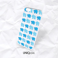 iPhone 7/6 4.7" cute elephant transparent case - colorful animal pattern clear back cover for iPhone 4/4s/5/5s/5c, Samsung S4,S5,Note 3 - A102 - Thumbnail 2