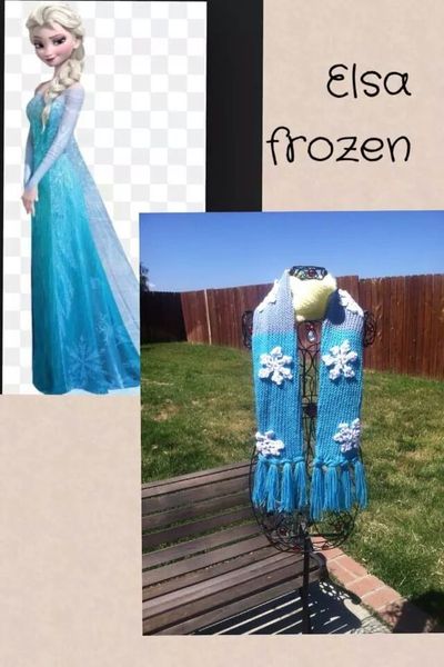 Frozen inspired Scarf