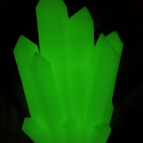 3D Printed Kryptonite Glow in the Dark medium photo