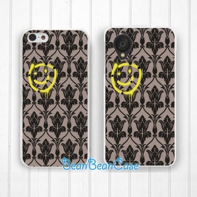Sherlock 221b baker smiley case for iphone 7/6/6s/5/5s/5c, samsung s6/note5, sony, lg nexus, nokia lumia, htc one m8/m9, moto x moto g(e64) - Thumbnail 5