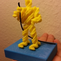 3D Printed Fusilli Jerry medium photo