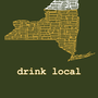 Drink Local-New York Beer T-shirt - Thumbnail 1