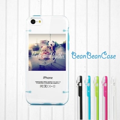 Iphone 6 case, iphone 6 plus case, iphone 5c 5s 5 4s case, transparent bumper cover, personalized custom photo image picture case - Thumbnail 5