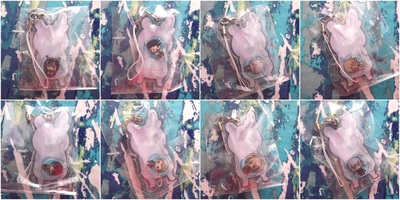 Super Dangan Ronpa - Gel Strap 2 - Komaeda Nagito / Saionji Hiyoko / Pekoyama / Hanamura Teruteru / Mioda Ibuki / Koizumi Mahiru / Togami Byakuya -