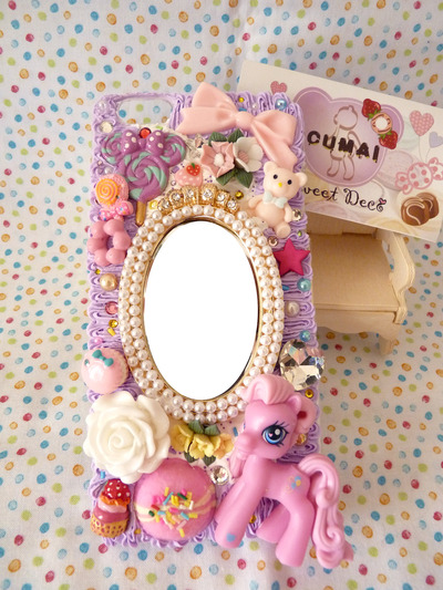 iPhone 6+ Pony Decoden case
