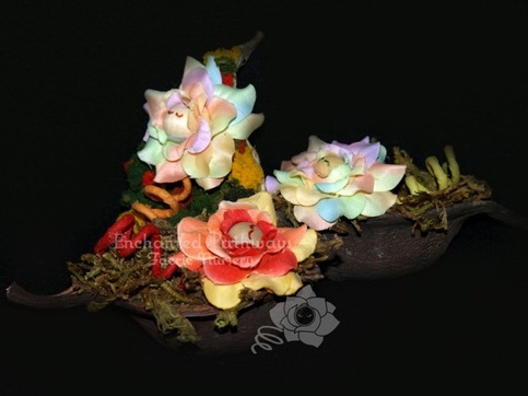 Faerie Seed Pod Baby, Fairy, OOAK