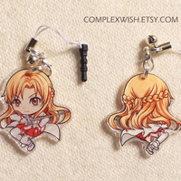Reversible Sword Art Online Charm - Asuna - Thumbnail 1