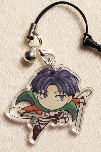 Reversible Attack on Titan Charm - Levi