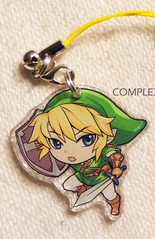 Reversible Legend of Zelda Charm - Link