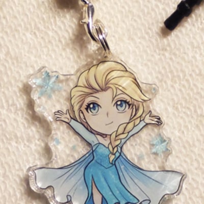 Reversible frozen charm - elsa - Thumbnail 1