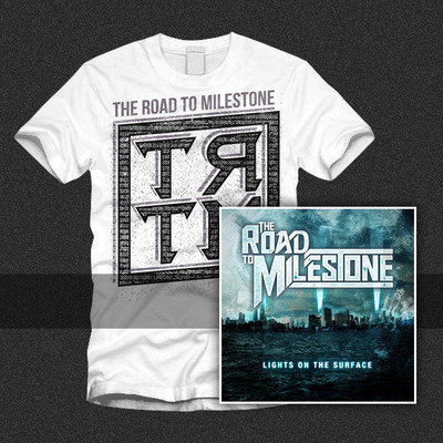 THE ROAD TO MILESTONE - Stamp Tee + CD