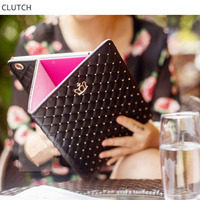 Best Luxury Black Pink Smart Cover For iPad Air Mini Pro New iPad IPCC07 - Thumbnail 2