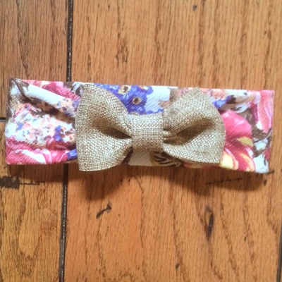 Country Chic Bow Headwrap