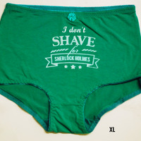 "I Don't Shave for Sherlock Holmes" undies - Thumbnail 4
