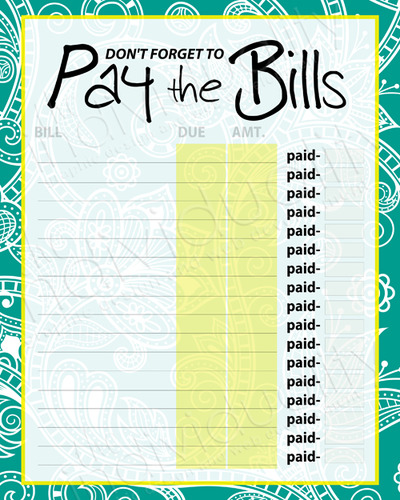 Pay the Bills