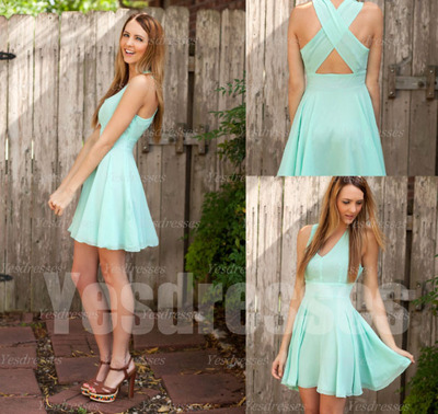 Mint bridesmaid dresses, short bridesmaid dresses, simple bridesmaid dresses, cheap bridesmaid dresses, bridesmaid dresses, PD15044